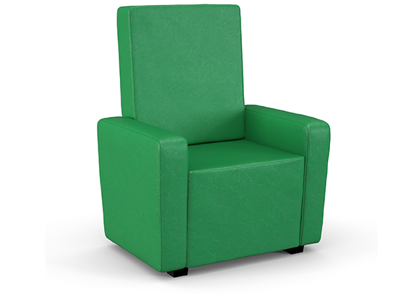 Пуф-Кресло «Тетри зеленый»