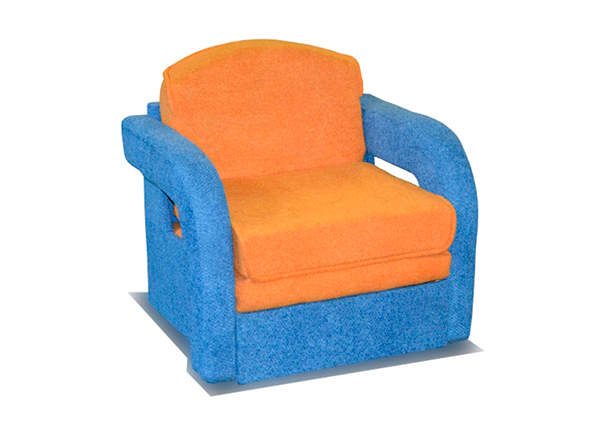 Кресло-кровать «Кармен-2 Астра желто-синяя»