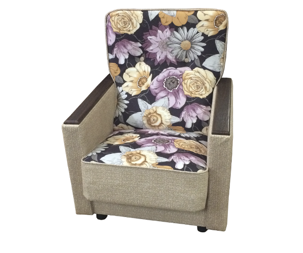 Кресло для отдыха «Классика Д» цветы