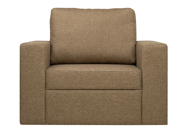 Кресло-кровать «Ария» коричневая