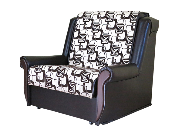 Кресло-кровать «Аккорд М» шенилл беж ромб