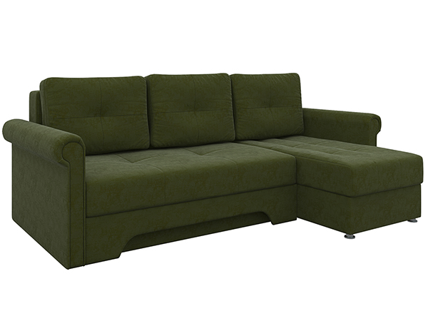 Угловой диван «Гранд-К» Зеленый