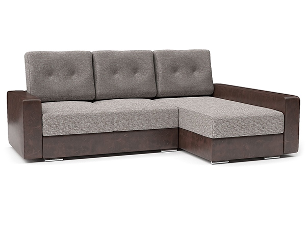 Угловой диван «Амстердам Стиль-2» серый