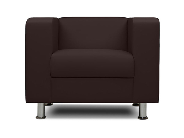 Кресло «БИТ» для офиса коричневый