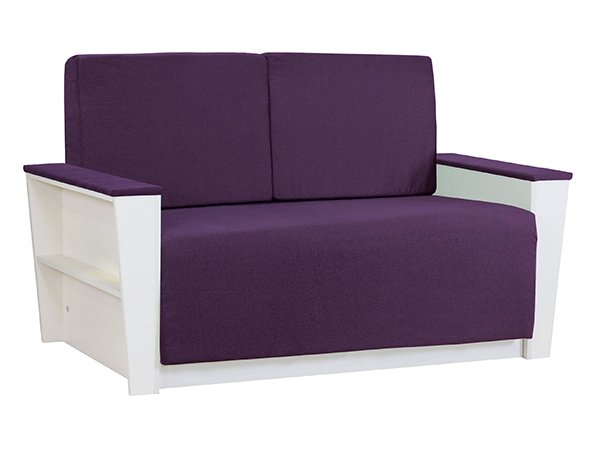 Диван-кровать «Бруно 2 фиолетовый»