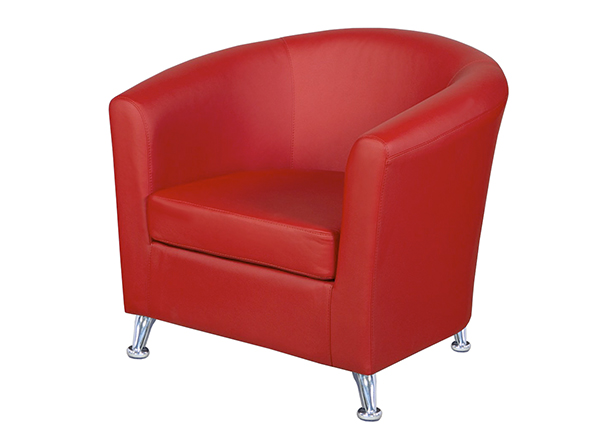 Кресло «Евро» красный