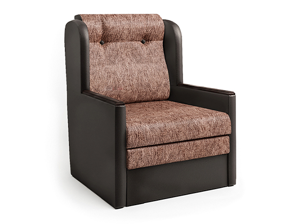 Кресло-кровать «Классика Д» шоколад и замша