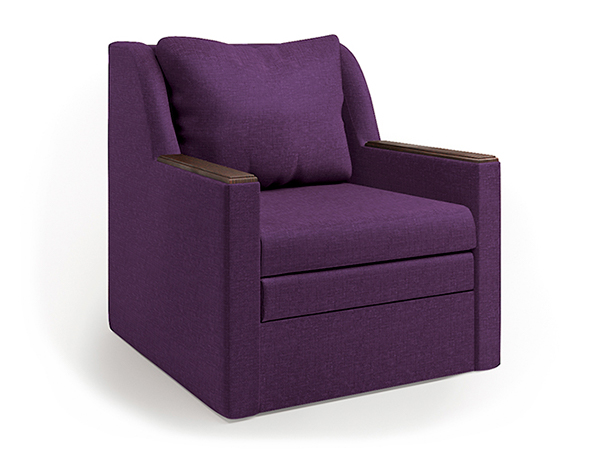Кресло-кровать «Соло» фиолетовый