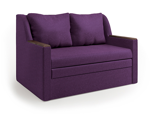 Диван-кровать «Дуэт» фиолетовый